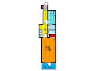 Comenz梅田の物件間取画像